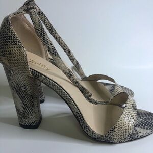 ZRIEY open toe ankle strap heels